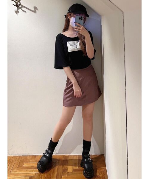 EATME（イートミー）の「EATMEロゴリボンキャップ（キャップ・レディース・ブラック・FREE）」の17枚目の写真