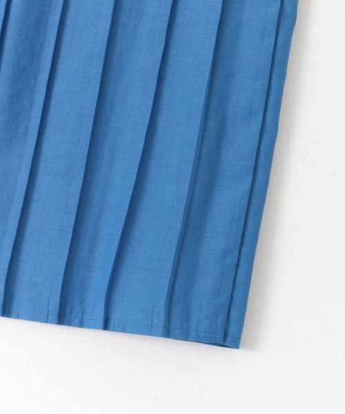 URBAN RESEARCH ROSSO WOMEN（アーバンリサーチ　ロッソ）の「ランダムプリーツスカート（スカート・レディース・ブルー/オフホワイト/オレンジ・FREE）」の4枚目の写真