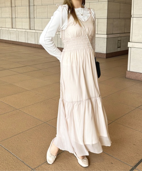 apres jour(アプレジュール)の「リブカットメロートップス【ZOZOTOWN限定アイテム】(Tシャツ/カットソー・レディース・オフホワイト/ブラック/ラベンダー・X-LARGE/フリー)」の9枚目の写真