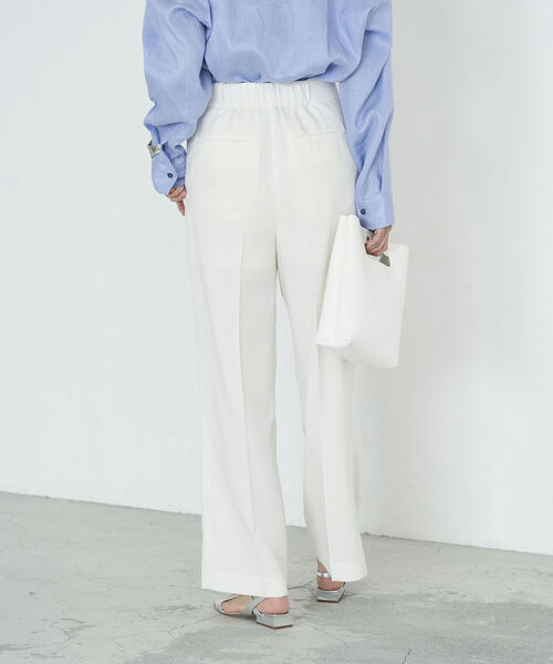 セール】◇【WEB限定】リネンライクハイウエストワイドパンツ（その他
