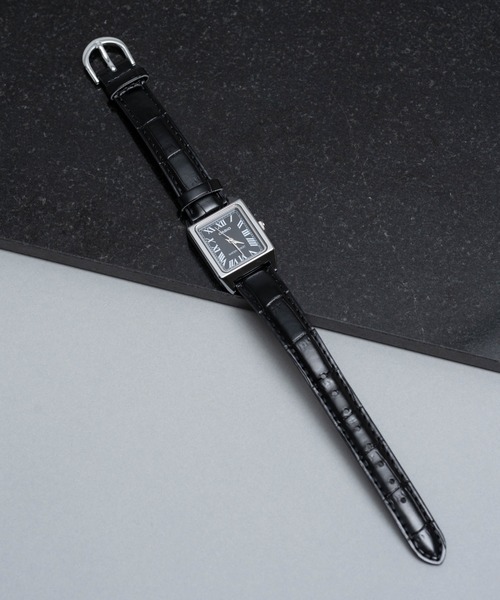 CASIO（カシオ）の「CASIO LTP-V007 スタンダード アナログ タンク スクエア 腕時計（アナログ腕時計・レディース・ブラック/ブラウン/ブラック系その他/ブラウン系その他・FREE）」の7枚目の写真