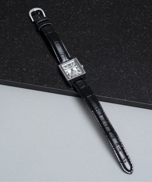 CASIO（カシオ）の「CASIO LTP-V007 スタンダード アナログ タンク スクエア 腕時計（アナログ腕時計・レディース・ブラック/ブラウン/ブラック系その他/ブラウン系その他・FREE）」の6枚目の写真
