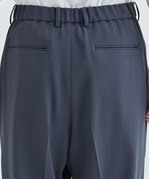 city（シティ）の「GEORGETTE WIDE PANTS（スラックス・メンズ・ライトグレー/ブラック/ライトブルーグレー・1/2/3）」の17枚目の写真