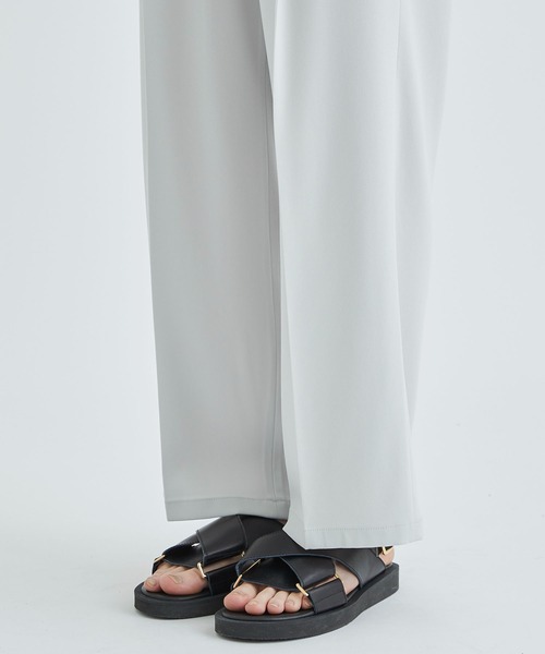 city（シティ）の「GEORGETTE WIDE PANTS（スラックス・メンズ・ライトグレー/ブラック/ライトブルーグレー・1/2/3）」の9枚目の写真