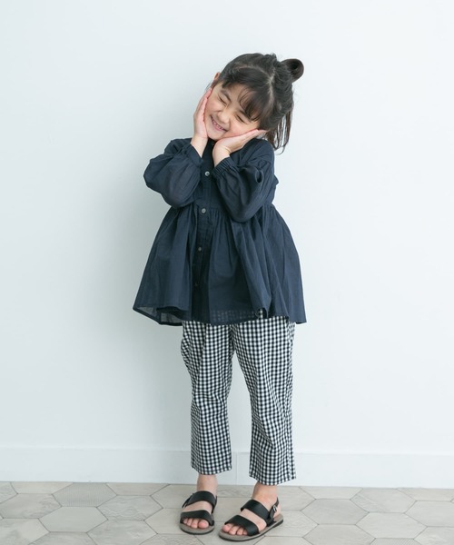 URBAN RESEARCH DOORS（アーバンリサーチドアーズ）の「ストレッチイージーパンツ(KIDS)（その他パンツ・キッズ・カーキ/チェック・120/135/105）」の3枚目の写真
