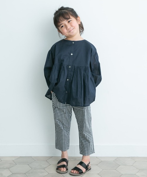 URBAN RESEARCH DOORS（アーバンリサーチドアーズ）の「ストレッチイージーパンツ(KIDS)（その他パンツ・キッズ・カーキ/チェック・120/135/105）」の4枚目の写真