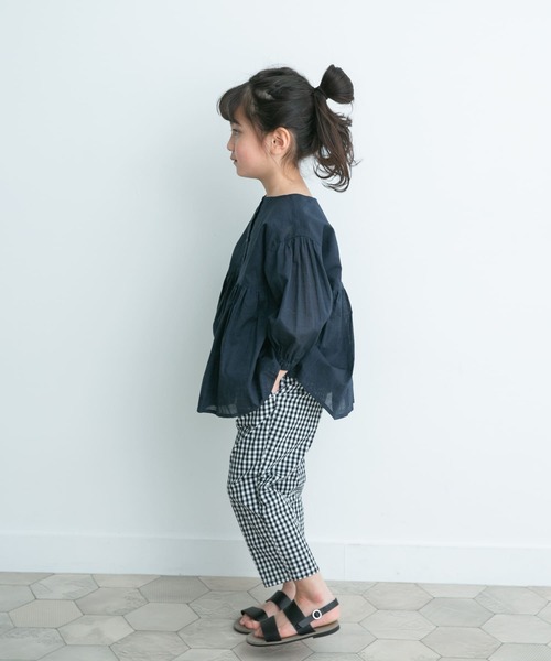 URBAN RESEARCH DOORS（アーバンリサーチドアーズ）の「ストレッチイージーパンツ(KIDS)（その他パンツ・キッズ・カーキ/チェック・120/135/105）」の5枚目の写真