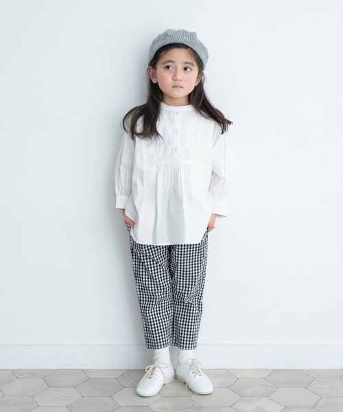 URBAN RESEARCH DOORS（アーバンリサーチドアーズ）の「ストレッチイージーパンツ(KIDS)（その他パンツ・キッズ・カーキ/チェック・120/135/105）」の6枚目の写真