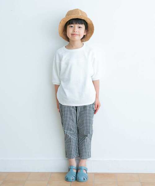 URBAN RESEARCH DOORS（アーバンリサーチドアーズ）の「ストレッチイージーパンツ(KIDS)（その他パンツ・キッズ・カーキ/チェック・120/135/105）」の7枚目の写真