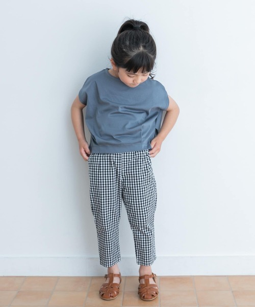URBAN RESEARCH DOORS（アーバンリサーチドアーズ）の「ストレッチイージーパンツ(KIDS)（その他パンツ・キッズ・カーキ/チェック・120/135/105）」の10枚目の写真