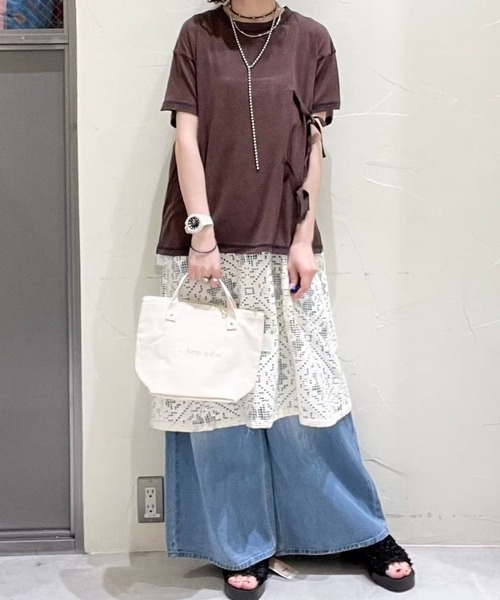 niko and...（ニコアンド）の「オリジナルニコロゴ刺繍保冷バッグ（トートバッグ・レディース・ホワイト/ブラック・0）」の18枚目の写真