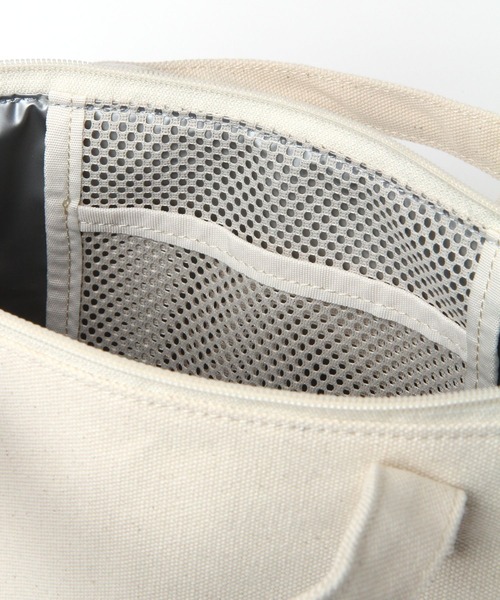 niko and...（ニコアンド）の「オリジナルニコロゴ刺繍保冷バッグ（トートバッグ・レディース・ホワイト/ブラック・0）」の11枚目の写真