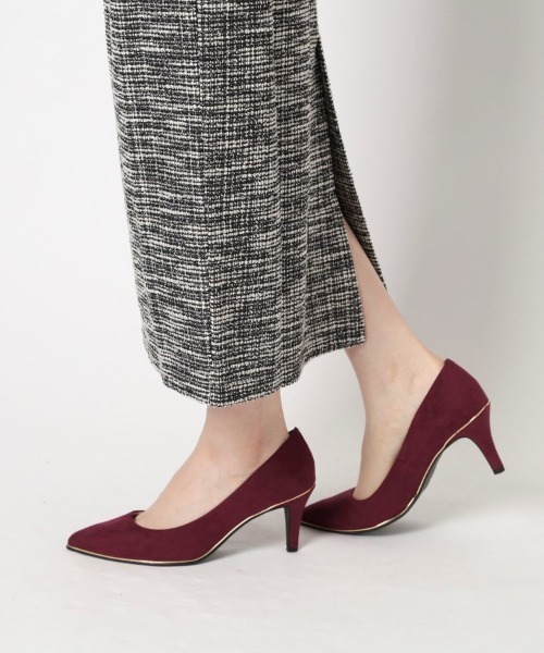 ESPERANZA（エスペランサ）の「【12時間パンプス】約7.5㎝　歩きやすくて疲れにくい（パンプス・レディース・ベージュ/ブラック/グリーン/オレンジ/アイボリー/こしょう色系/シルバー/ブラック系/チョコ/ブラック系8/ワイン系・22.5cm/22.0cm/21.5cm/21.0cm/25.5cm/26.0cm/23.5cm/24.0cm/24.5cm/25.0cm/23.0cm）」の10枚目の写真