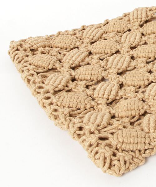 ｔｏｌｅｎｅ（トレネ）の「サークルハンドルペーパーバッグ（ハンドバッグ・レディース・オフホワイト/ブラウン・ONE SIZE）」の10枚目の写真