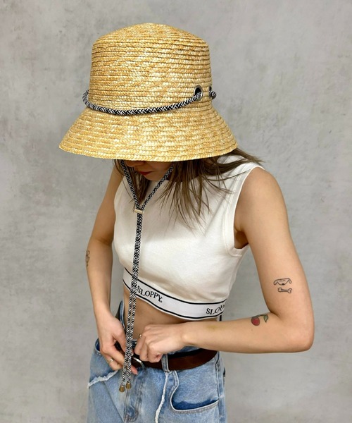 WHO'S WHO gallery（フーズフーギャラリー）の「【SixM/シックスエム】2WAYハット（ハット・レディース・アイボリー・FREE）」の6枚目の写真