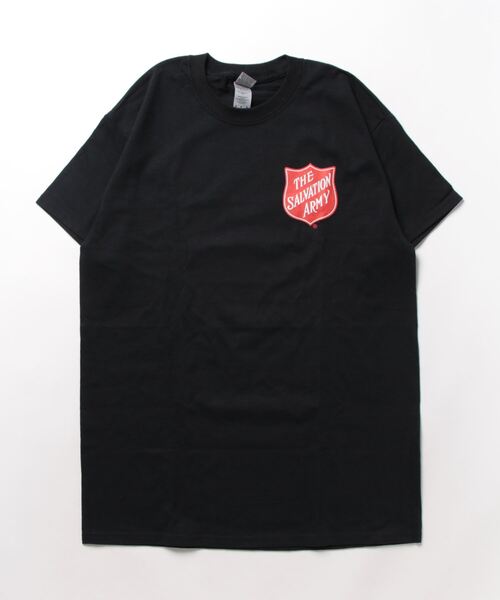 sunny branch(サニーブランチ)の「★THE SALVATION ARMY★ Shield Logo Front & Back Tee(Tシャツ/カットソー・レディース・ブラック・MEDIUM)」の1枚目の写真