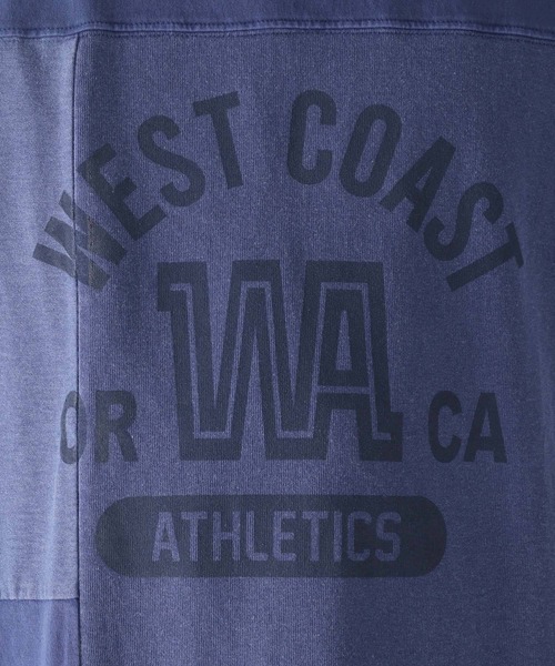 niko and...（ニコアンド）の「ピグメントフットボールTシャツ（Tシャツ/カットソー・メンズ・グリーン/イエロー/オフホワイト/ネイビー・MEDIUM/LARGE）」の14枚目の写真