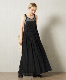 FREAK'S STORE | 【限定展開】インド コットン ボイルフレア ティアード キャミワンピース(ワンピース)