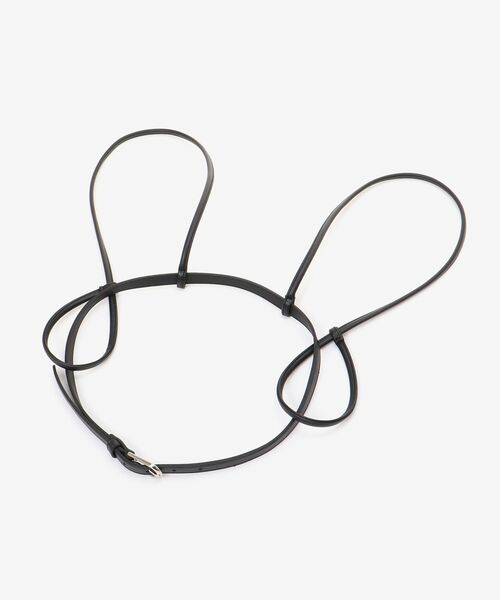 MAJESTIC LEGON(マジェスティックレゴン)の「2wayデザインサスペンダー(サスペンダー・レディース・アイボリー/ブラック・FREE)」の4枚目の写真