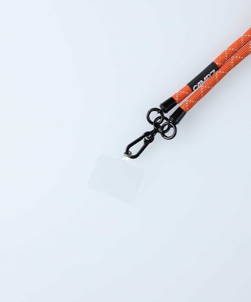 CAMP7（キャンプセブン）の「【CAMP7】スマホストラップ（その他小物・メンズ・オレンジ/ベージュ/グレー・ONE SIZE）」の4枚目の写真