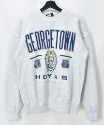 【ヴィンテージ古着】90s AMERICAN EAGLE  GEORGETOWN カレッジプリント クルーネックスウェット USA製