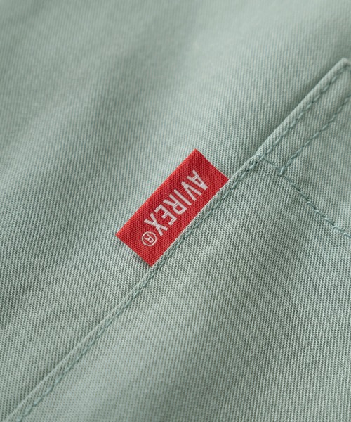 AVIREX（アヴィレックス）の「【AVIREX/アビレックス】「JAPAN」鷹龍デザイン オープンカラー エンブロイダリーシャツ/半袖シャツ/刺繍（シャツ/ブラウス・メンズ・ブラック/ベージュ/ミント・M/L/XL）」の9枚目の写真