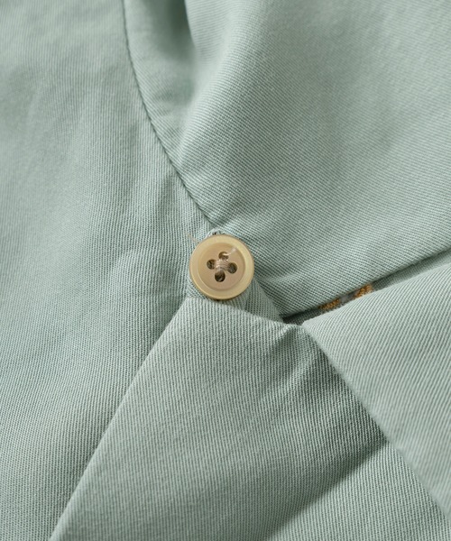 AVIREX（アヴィレックス）の「【AVIREX/アビレックス】「JAPAN」鷹龍デザイン オープンカラー エンブロイダリーシャツ/半袖シャツ/刺繍（シャツ/ブラウス・メンズ・ブラック/ベージュ/ミント・M/L/XL）」の11枚目の写真