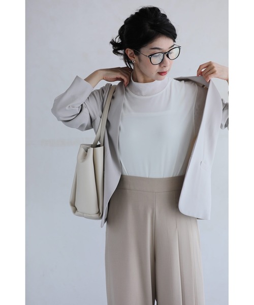 cawaii（カワイイ）の「新・スタメンTシャツシアー袖トップス（Tシャツ/カットソー・レディース・ホワイト/ブラック/マジェンタ/ブルー・FREE）」の20枚目の写真