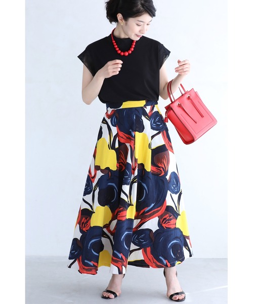 cawaii（カワイイ）の「新・スタメンTシャツシアー袖トップス（Tシャツ/カットソー・レディース・ホワイト/ブラック/マジェンタ/ブルー・FREE）」の19枚目の写真