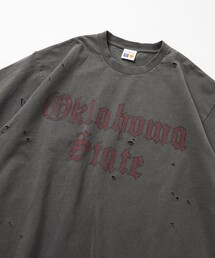 【ダウンタウン浜田着用】Oklahoma State フリークスストア ダウンタウン浜田着用】 oklahoma state ダメージスウェット