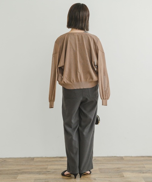 ITEMS URBANRESEARCH（アイテムズ アーバンリサーチ）の「オールインワン（つなぎ/オールインワン・レディース・マスタード/グレー・FREE）」の9枚目の写真