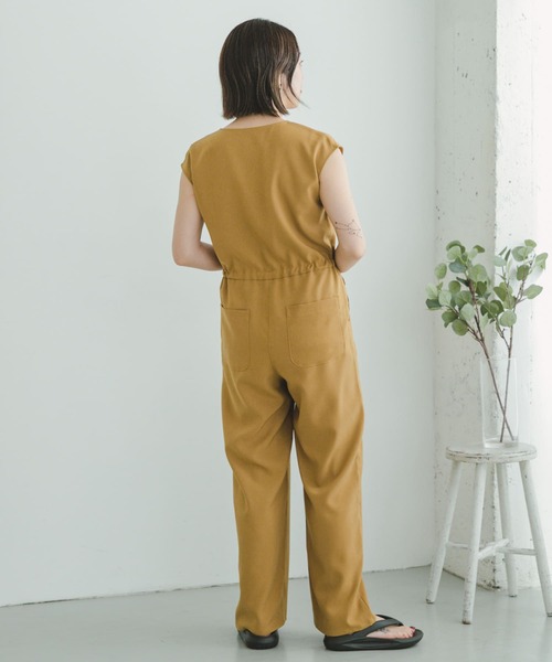 ITEMS URBANRESEARCH（アイテムズ アーバンリサーチ）の「オールインワン（つなぎ/オールインワン・レディース・マスタード/グレー・FREE）」の16枚目の写真