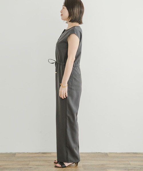 ITEMS URBANRESEARCH（アイテムズ アーバンリサーチ）の「オールインワン（つなぎ/オールインワン・レディース・マスタード/グレー・FREE）」の18枚目の写真