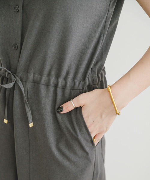 ITEMS URBANRESEARCH（アイテムズ アーバンリサーチ）の「オールインワン（つなぎ/オールインワン・レディース・マスタード/グレー・FREE）」の22枚目の写真