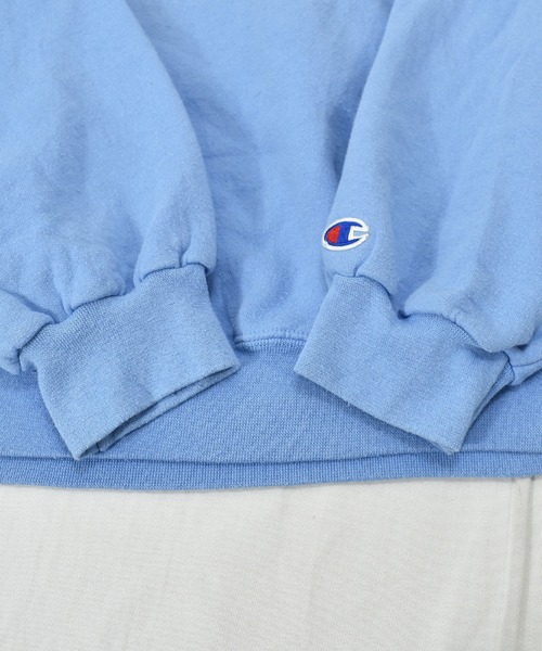 Champion(チャンピオン)の「【ヴィンテージ古着】Y2K Champion / チャンピオン ロゴ プルオーバーパーカー(パーカー・メンズ・ブルー・XX-LARGE)」の7枚目の写真