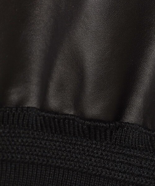 BEAMS F（ビームスエフ）の「CINQUANTA × BEAMS F / 別注 A-2 レザーブルゾン（ブルゾン・メンズ・ダークブラウン・50/48/44/52/46）」の5枚目の写真