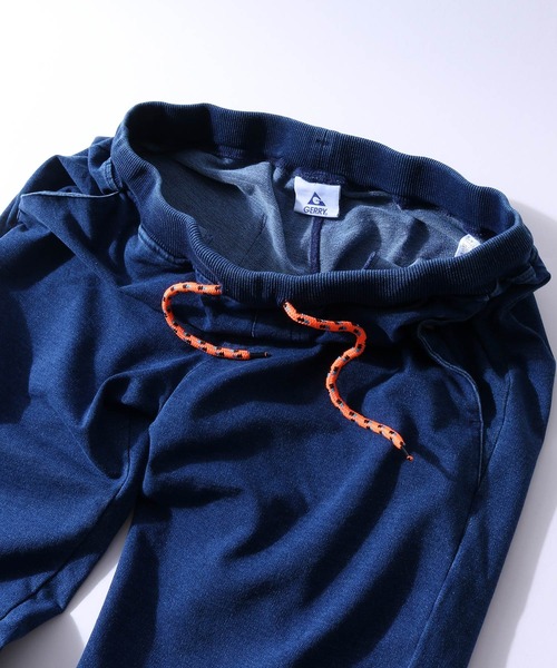 GERRY（ジェリー）の「【GERRY】インディゴ 裏毛 ウエストリブ イージーパンツ / スウェットパンツ（スウェットパンツ・メンズ・ブルー/ワンウォッシュ/グレー・MEDIUM/LARGE/X-LARGE）」の4枚目の写真