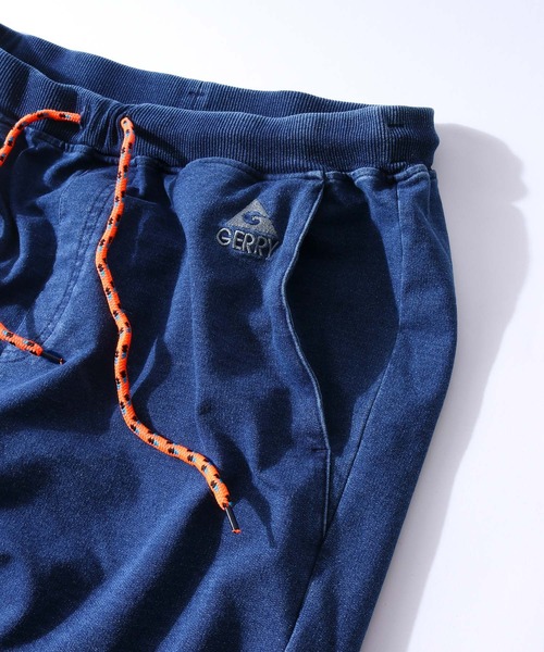 GERRY（ジェリー）の「【GERRY】インディゴ 裏毛 ウエストリブ イージーパンツ / スウェットパンツ（スウェットパンツ・メンズ・ブルー/ワンウォッシュ/グレー・MEDIUM/LARGE/X-LARGE）」の5枚目の写真