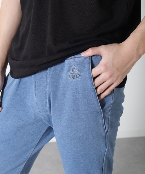 GERRY（ジェリー）の「【GERRY】インディゴ 裏毛 ウエストリブ イージーパンツ / スウェットパンツ（スウェットパンツ・メンズ・ブルー/ワンウォッシュ/グレー・MEDIUM/LARGE/X-LARGE）」の18枚目の写真