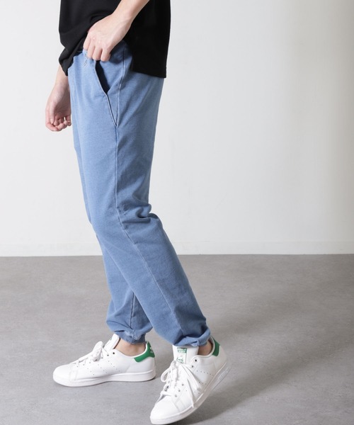 GERRY（ジェリー）の「【GERRY】インディゴ 裏毛 ウエストリブ イージーパンツ / スウェットパンツ（スウェットパンツ・メンズ・ブルー/ワンウォッシュ/グレー・MEDIUM/LARGE/X-LARGE）」の16枚目の写真