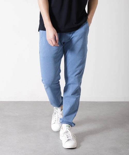 GERRY（ジェリー）の「【GERRY】インディゴ 裏毛 ウエストリブ イージーパンツ / スウェットパンツ（スウェットパンツ・メンズ・ブルー/ワンウォッシュ/グレー・MEDIUM/LARGE/X-LARGE）」の13枚目の写真