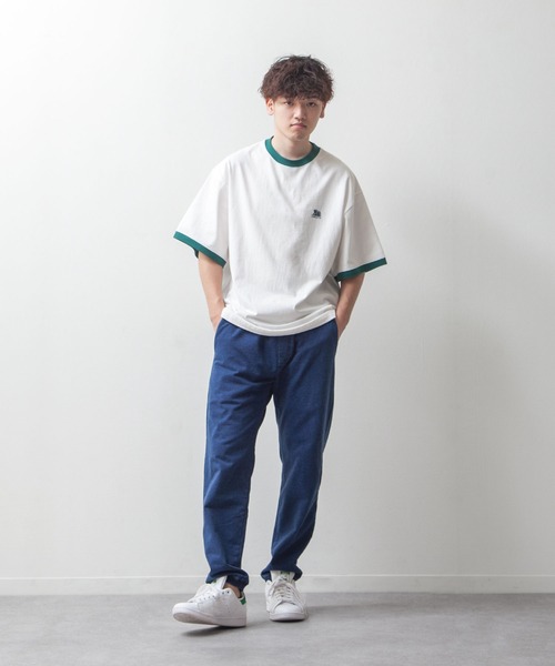 GERRY（ジェリー）の「【GERRY】インディゴ 裏毛 ウエストリブ イージーパンツ / スウェットパンツ（スウェットパンツ・メンズ・ブルー/ワンウォッシュ/グレー・MEDIUM/LARGE/X-LARGE）」の21枚目の写真