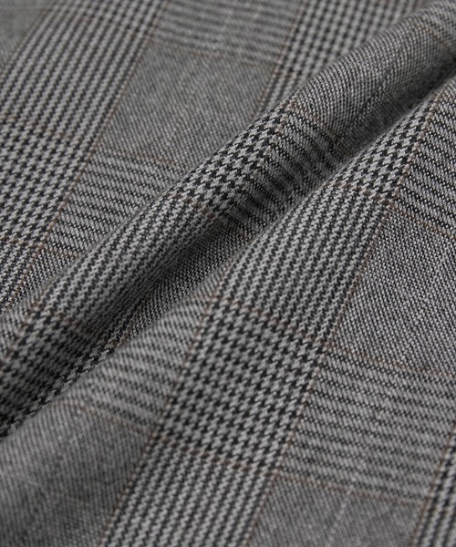 ROPE' PICNIC(ロペピクニック)の「チェックジャンパースカート(ジャンパースカート・レディース・チャコールグレー/ダークブラウン・36/38)」の11枚目の写真