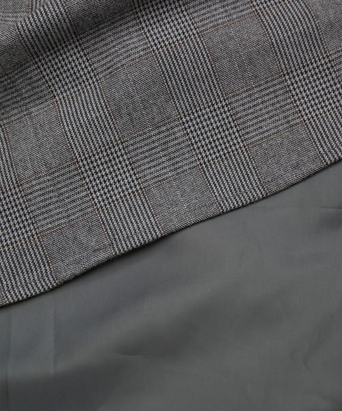 ROPE' PICNIC(ロペピクニック)の「チェックジャンパースカート(ジャンパースカート・レディース・チャコールグレー/ダークブラウン・36/38)」の14枚目の写真