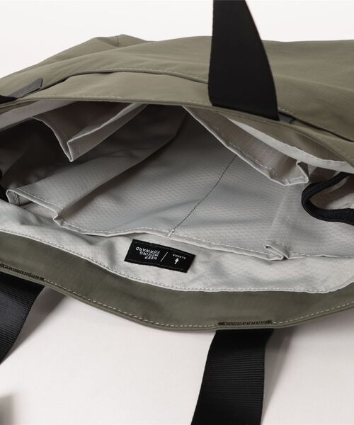 ALPAKA(アルパカ)の「ELEMENTS TOTE トートバッグ ショッピングバッグ エコバッグ(トートバッグ・メンズ・ブラック/グレー/グリーン/ブラック×グレー/グリーン系その他・ONE SIZE)」の19枚目の写真