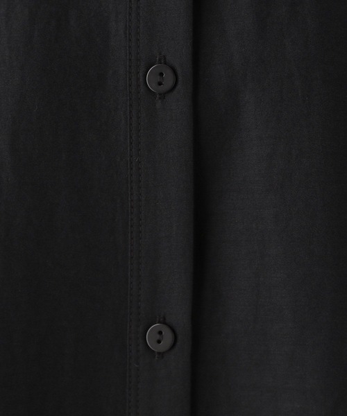 LEPSIM（レプシィム）の「ギャザーフレアミニワンピース　908503（チュニック・レディース・ブラウン/オフホワイト/ブラック/ブルー・FREE）」の19枚目の写真