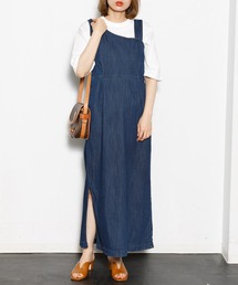 YANUK - 新品❤️ヤヌークシャツワンピース❤️ヤヌークワンピース YANUK（ヤヌーク）の「YANUK ワンショルダーワンピース