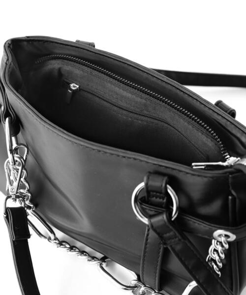 Figments（フィグメンツ）の「チェーンショルダーバッグ（ショルダーバッグ・レディース・ブラック・FREE）」の9枚目の写真
