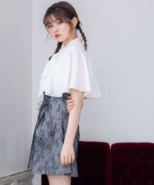 タグ付未使用品⭐︎ZW COLLECTION ケープリボンブラウス Mサイズ