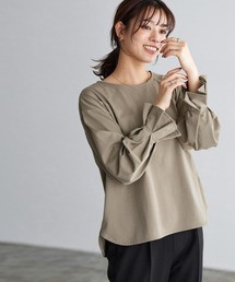 Pierrot | 【イージーケア】キャンディスリーブTシャツ(Tシャツ/カットソー)